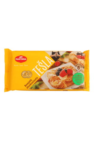 Kārtainā bezrauga mīkla plāksnēs saldēta 500g