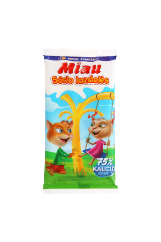 Plėšomos sūrio lazdelės MIAU, 40% rieb., 100 g