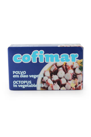 Astoņkājis Cofimar augu eļļā 120g/72g