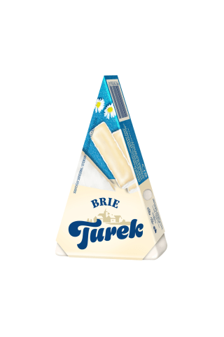 Natūralaus skonio sūris su baltuoju pelėsiu NATUREK BRIE, 125g