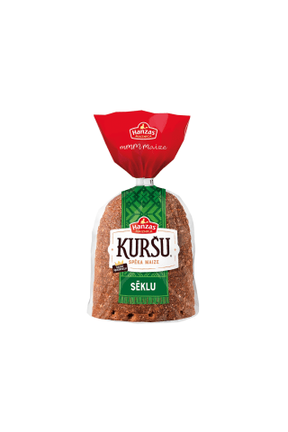 Sēklu maize Kuršu sagriezta 390g