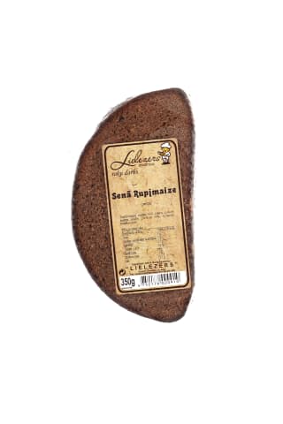 Rupjmaize Lielezers senā sagriezta 350g