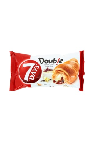 Raguolis su kakavos ir vanilės skonių įdarais 7 DAYS DOUBLE, 60 g