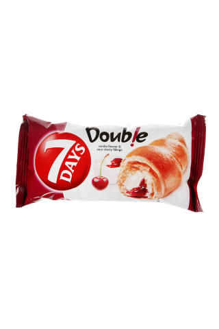 Raguolis su vanilės ir vyšnių skonio įdarais DOUBLE 7 DAYS, 60 g