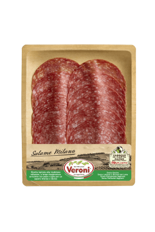 Salami Veroni Milano šķēlēs 80g