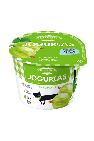 Jogurtas su agrastais VILKYŠKIŲ, 3,5% rieb., 200 g