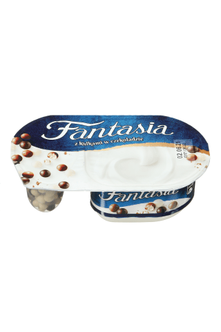 Jogurtas su šokolado rutuliukais FANTASIA, 100 g