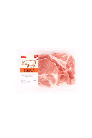 Cūkas kakla karb. bez kaula šķēlēs 340g