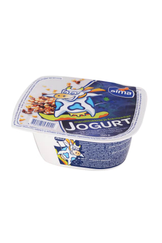 Jogurts Alma ar mandelēm un šokolādes skaidiņām 7,4% 150g