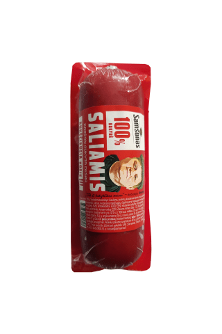 Karštai rūkyta dešra SAMSONO saliamis, a.r., 350 g