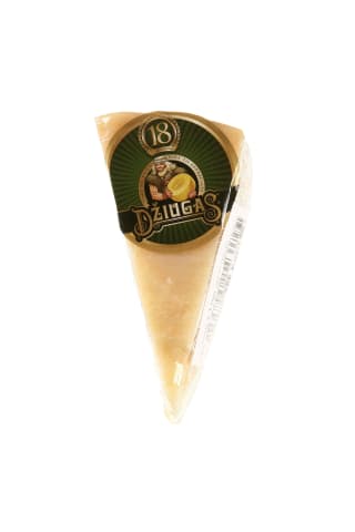 Kietas sūris „DŽIUGAS“ 40% rieb. s.m. brandintas 18 mėn. PIQUANT (skeltas), 1 kg