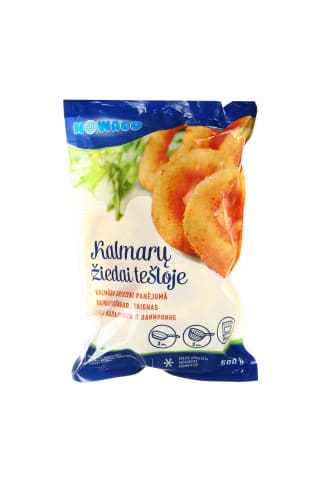 Kalmarų žiedai tešloje, 500 g