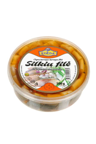 Silkių filė su keptomis daržovėmis, 500 g