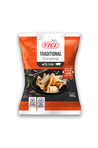 Pelmeņi Traditional ar cūkgaļu 400g