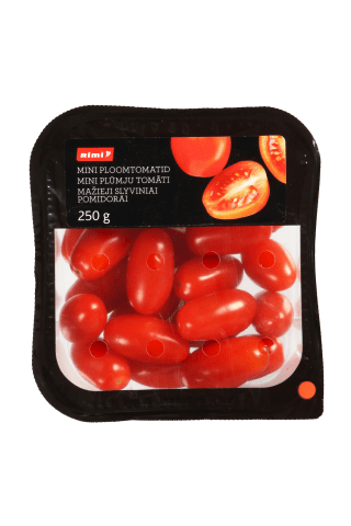 Mažieji slyviniai pomidorai RIMI, 250g
