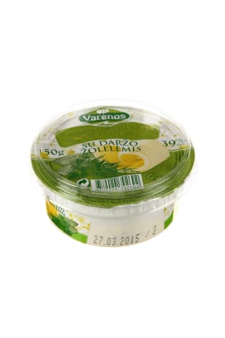 Pusriebis sviestas su daržo žolelėmis, 39% rieb., 150 g
