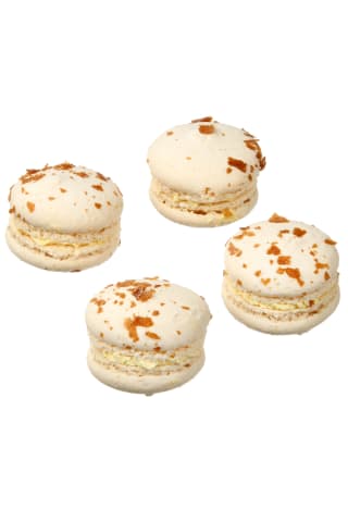 Abrikosų skonio migdoliniai pyragaičiai MACARONS, 1 kg