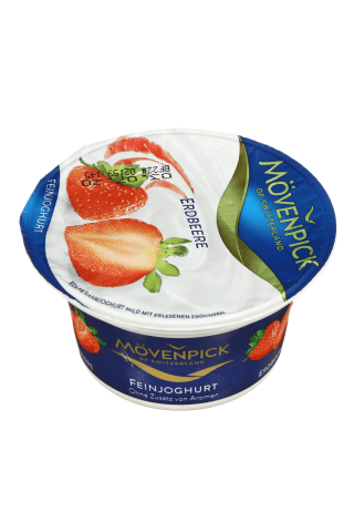 Jogurtas su mėlynėmis ir juodaisiais serbentais MÖVENPICK, 14% rieb., 150 g