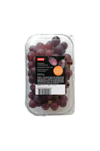 Vīnogas sarkanās b/k Flame 500g2.šķ.Rimi