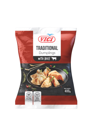 Koldūnai su jautiena TRADITIONAL, 400 g