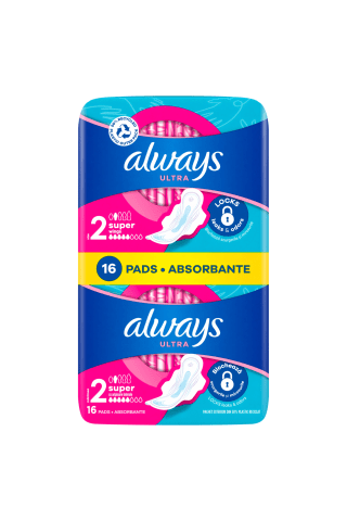Higieniniai paketai ALWAYS ULTRA Super Plus, 16 vnt