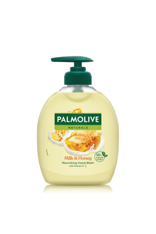 Skystas muilas su pienu ir medumi PALMOLIVE NATURALS, 0,3 l
