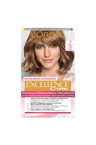 Plaukų dažai L'OREAL EXCELLENCE, Nr. 7