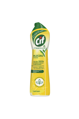 Krēms cieto virsmu tīrīšanai Cif lemon 500ml