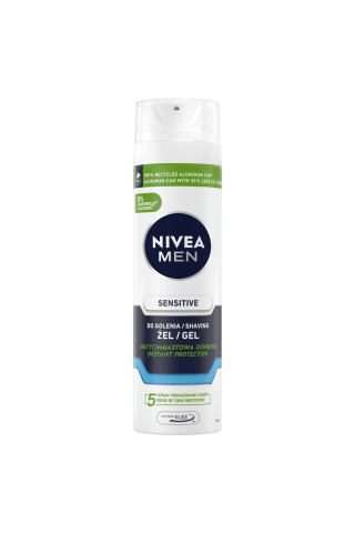 Skūšanās gels Nivea men jutīgai ādai 200ml