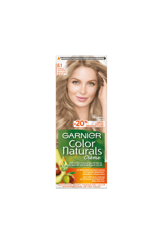 Plaukų dažai GARNIER COLOR NATURALS, 8.1