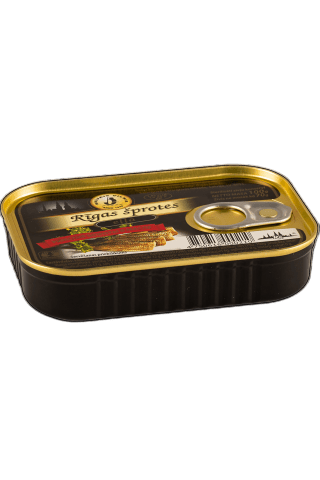 Šprotes eļļā 100g/70g ar atsl.