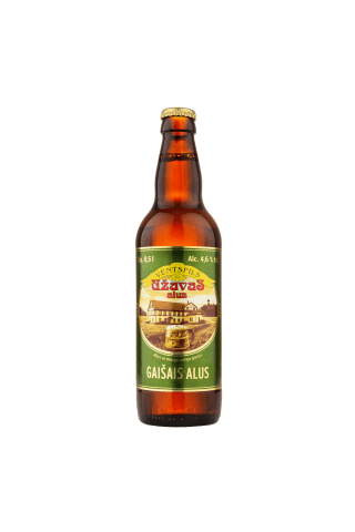 Alus Užavas gaišais 4.6% 0.5l