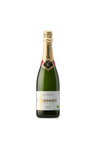 Dzirkstošais vīns Codorniu Clasico Cava Macabeo pussausais 11,5% 0,75l