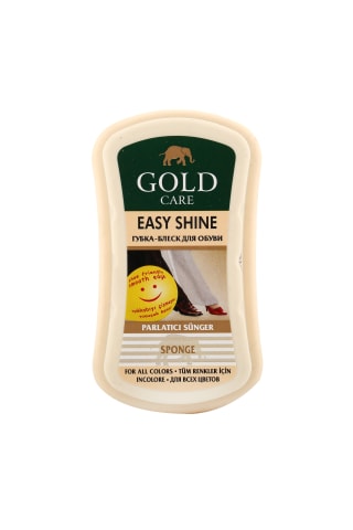 Apavu švammīte Gold Care Easy Shine bezkrāsaina