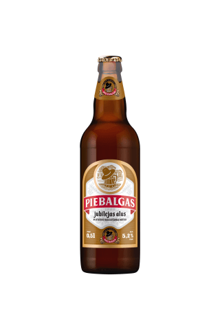 Alus Piebalgas Jubilejas gaišais 5.2% 0.5l