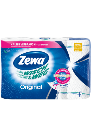 Popieriniai rankšluosčiai ZEWA W&W Original 2sl.4rit