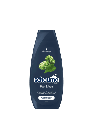 Šampūnas vyrams SCHAUMA, 0,4 l