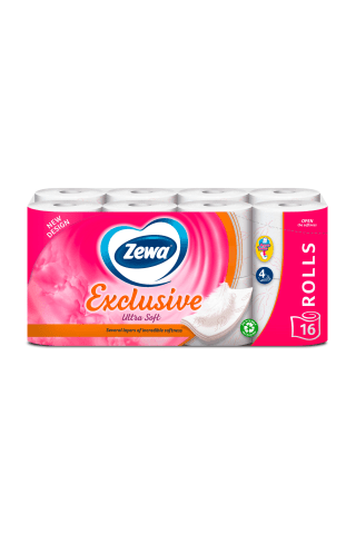 Tualetinis pop. ZEWA EXCLUSIVE, 16 rit.