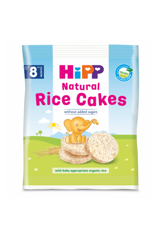 Krekeri Hipp bio rīsu, no 8mēn., 40g