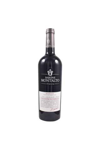 Sarkanvīns Montalto Famiglia Merlot 15% 0.75l