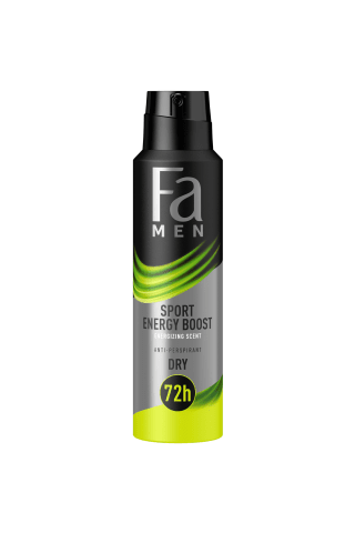 Izsmidzināms dezodorants Fa men sport power boost 150ml