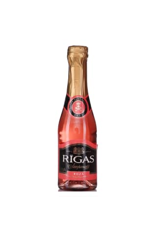 Dzirkstošais vīns Rīgas Šampanietis rozā saldais 11,5% 0,2l