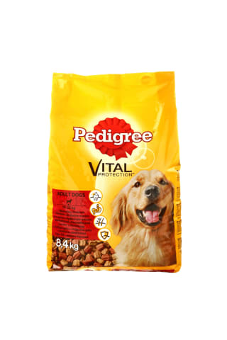Šunų ėdalas su jautiena ir vištiena PEDIGREE, 8,4 kg