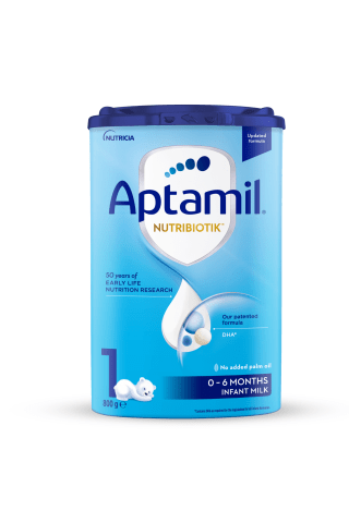 Piena maisījums Aptamil 1 no dzimšanas 800g