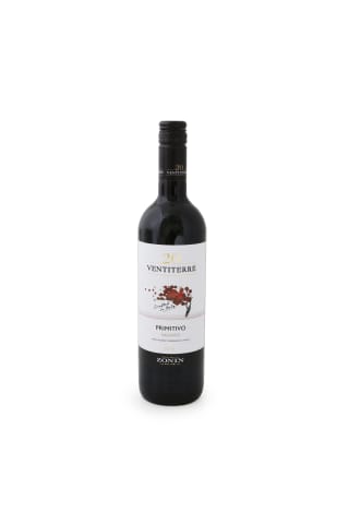 Sarkanvīns Zonin Regions Primitivo Salento IGT sausais 13% 0,75l
