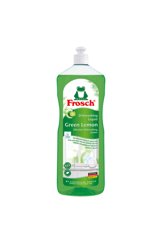 Indų ploviklis FROSCH GREEN LEMON, 1 l