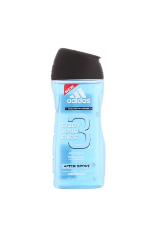 Mazgāšanās želeja Adidas aftet sport 3in1 250ml