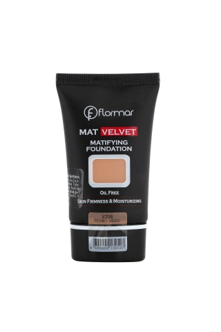 Tonējošais sejas krēms Flormar Velvet nr.208