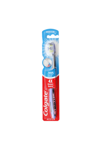 Colgate Zobu Suka 360 Interdental Vidēji Mīksta