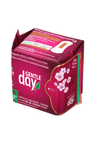 Ekologiški higieniniai įklotai GENTLE DAY, 20 vnt